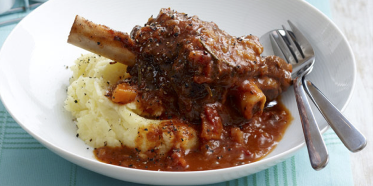 Food: Lamb shanks, my favourite Christmas Day meal