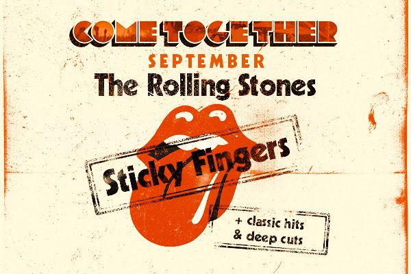 Event: Come Together – The Rolling Stones Sticky Fingers – January 2022